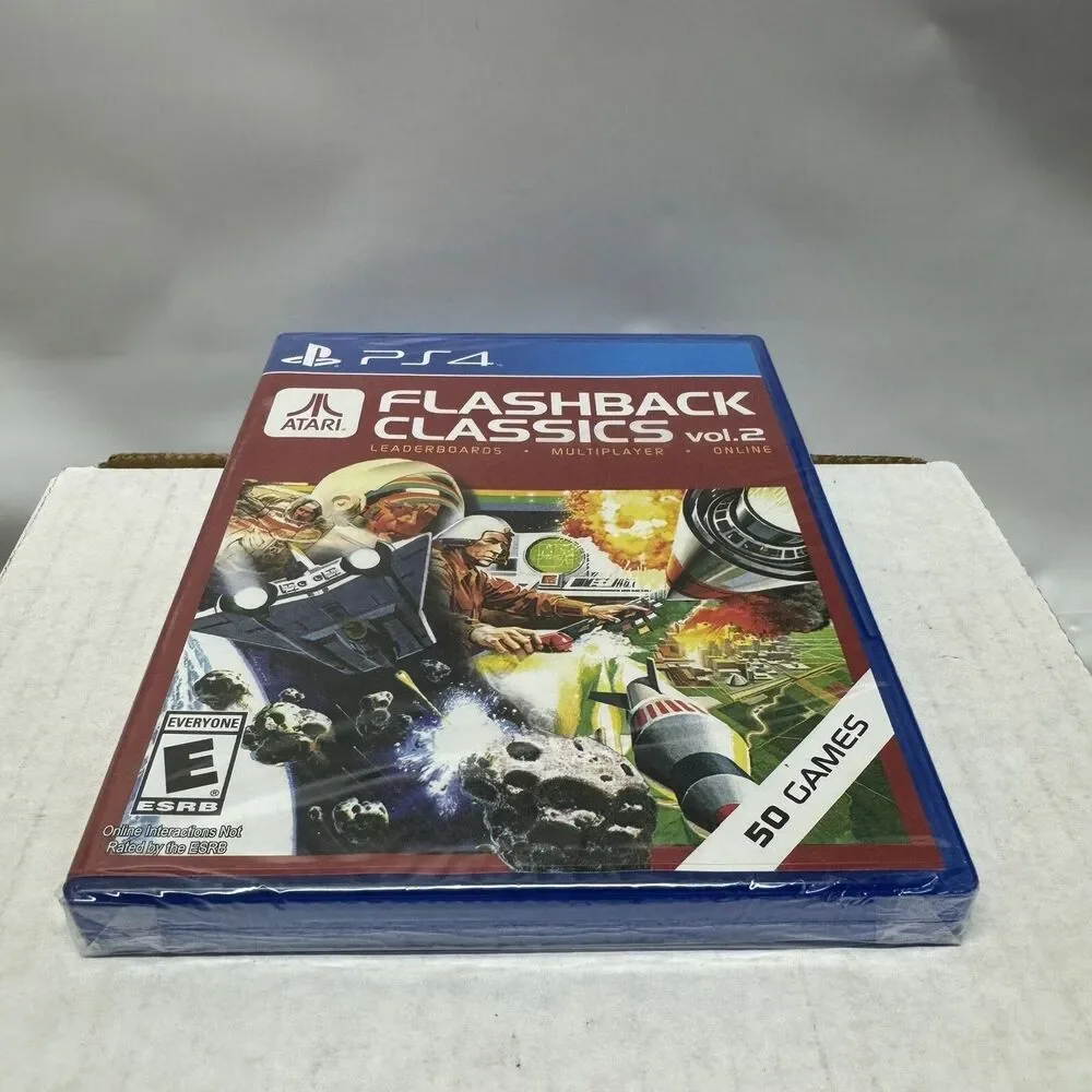 Atari Flashback Classics Vol 2 PS4 Sony PlayStation 4 Game New Sealed Retro
